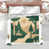 Dark Green Light Beige