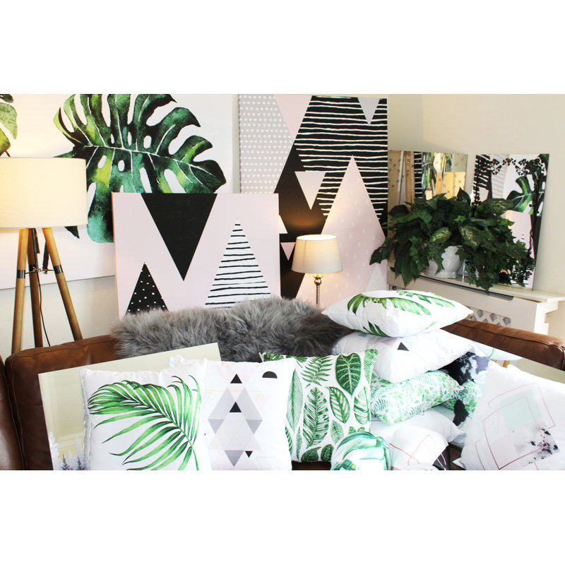 Floral Elements by Andrew Lee - Wrapped Canvas Print, 41cm H x 61cm W
