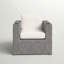 Chaise de patio entièrement assemblée avec coussins-1357635398-1357635405