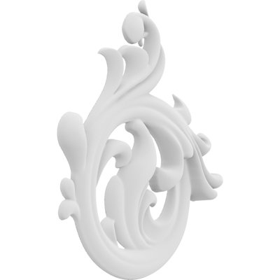 Applique Fayette Rosette