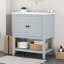 Meuble-lavabo moderne avec lavabo en céramique