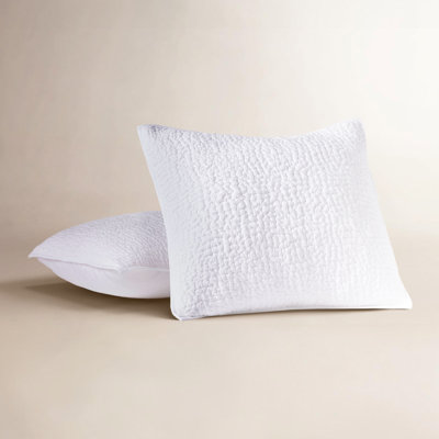 Pebbled Organic Cotton Shams