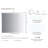 36"W X 30"H Surface Mount Frameless 2 Doors Medicine Cabinet With Mirror Defogger And Soft Close Hinges