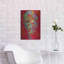 Art mural en métal de luxe «Red Dragon» par Dean Russo, art mural en métal, 12 po x 16 po-101657502