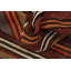 Tapis rayé en laine 5 x 5