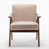 Tissu beige est en rupture de stock