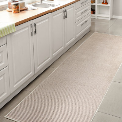Tapis crème / argent Wolcott