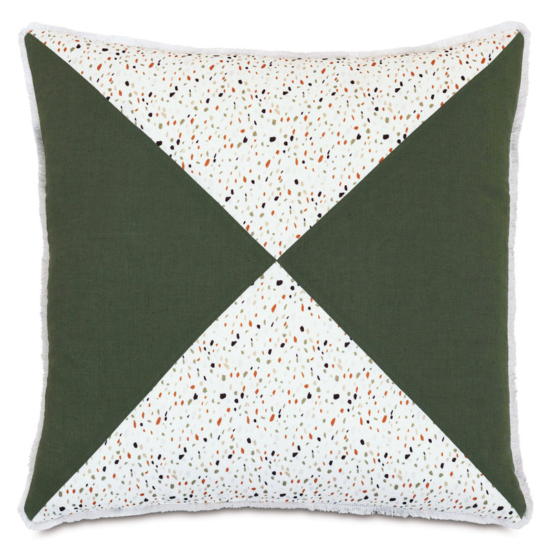 Wilder Fringed 100% Linen Throw Pillow