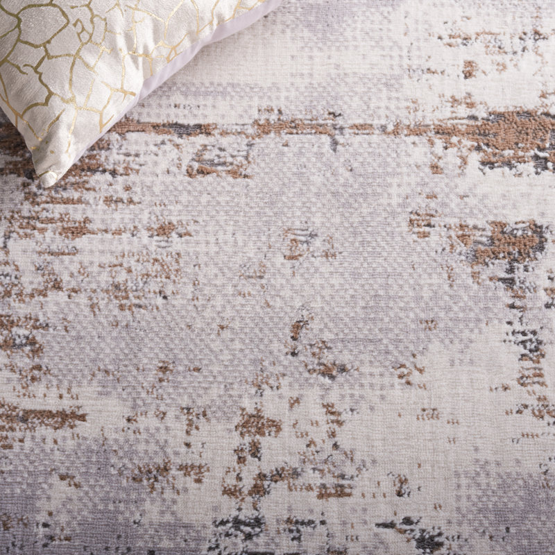Eternal Performance Abstract Rug, Square 6'7"