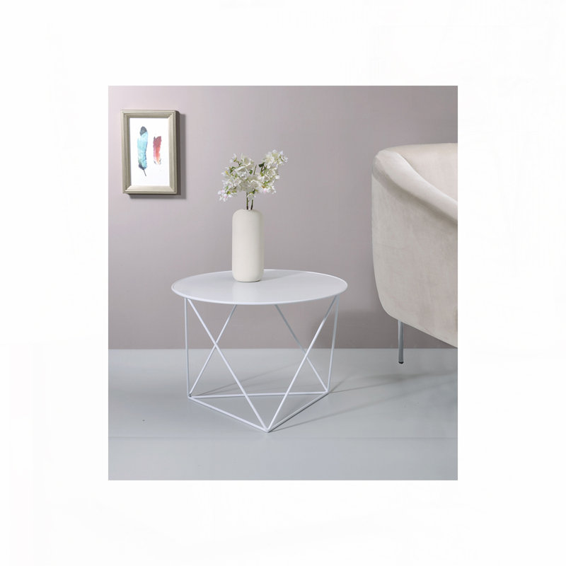 Table de bout Salas, Blanc