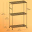110cm Rolling Clothing Rack