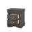 Dark Grey 2-Drawer Nightstand-1167945698