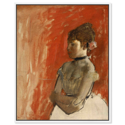 «Ballet Dancer With Arms Crossed Canvas Classic Portrait» par Art Remedy