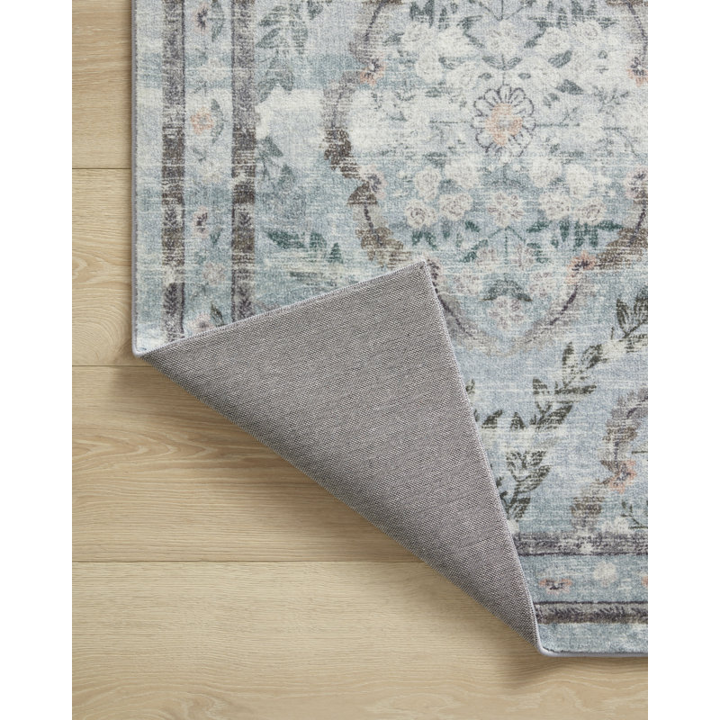 Rifle Paper Co. x Loloi Courtyard CloudPile, Rectangle 2 pi x 5 pi