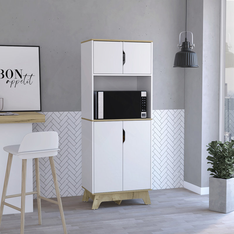 Armoire haute micro-ondes Wallas, cuisine