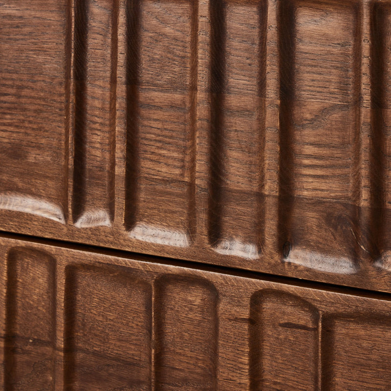 Ezri Nightstand-Cocoa Oak, Cocoa