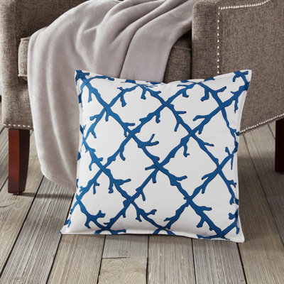 Lattice Throw Pillow