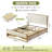 Sheila Upholstered Platform Storage Bed With 4 Drawers-113006885