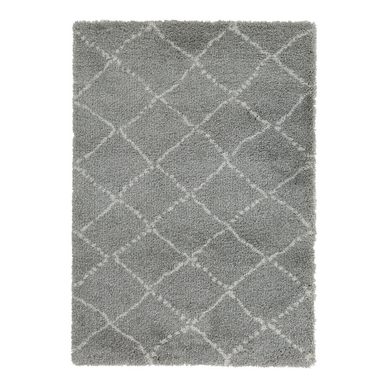 Shahen Machine Woven Grey Rug