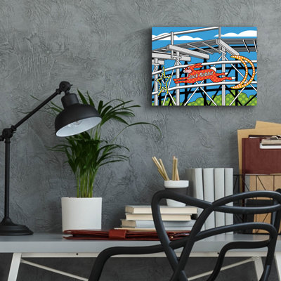 " Jack Rabbit Roller Coaster " by Ron Magnes