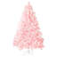 Arbre de Noël floconné épinette rose facile à installer