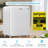 Costway 2.4 Cubic Feet Portable Freestanding Mini Fridge-58251380