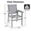 Chaises de salle à manger d'extérieur Lechner en PEHD-1396518462