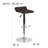 Noriega Swivel Upholstered Adjustable Height Counter Stool with Metal Frame-1353228705