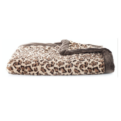 Leopard Lush Luxury Mini Baby Blanket