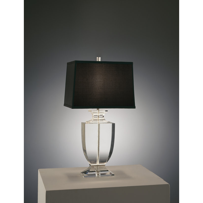 Lampe de table Artemis, H 20,5 po x l 10,75 po x P 8,25 po, Noir