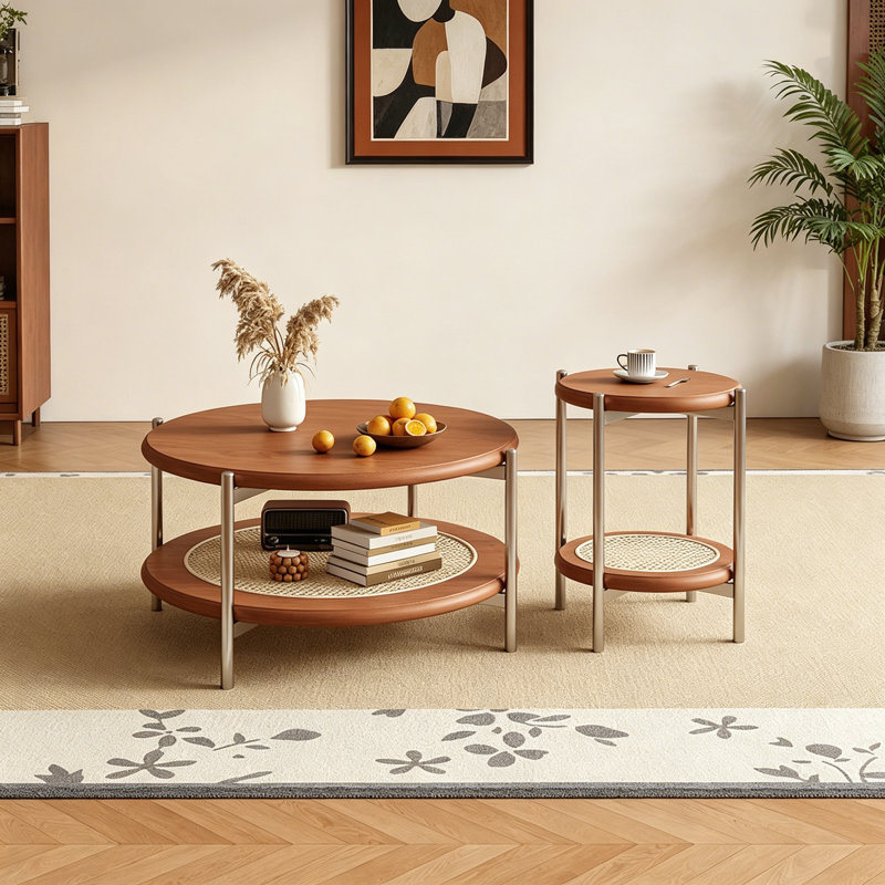 Table basse style rétro français