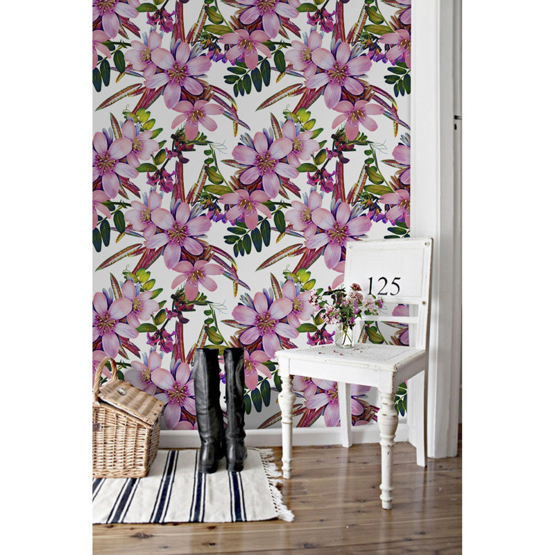 Brenesha 2.5m x 2.5m Matte Mural, 250 x 250cm