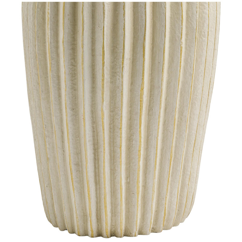 Quinta Resin Table Lamp, Light Gray