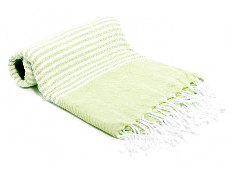 Serviette de bain Woodring, Vert lime