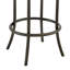 Tabouret de bar / comptoir pivotant en métal avec similicuir Ewura-1706872744-1706872751