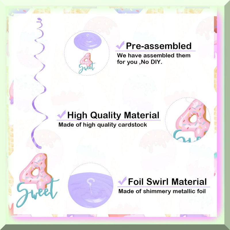 84th Birthday Glitter Celebration Kit 12-Pack