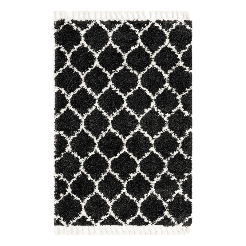 Geometric Indoor Rug, Rectangle 5'3" x 8'