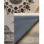 Tapis à motif floral en coton et polyester à imprimé numérique Annie Collection-103497154