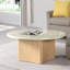 Table basse Nozomu avec plateau en marbre