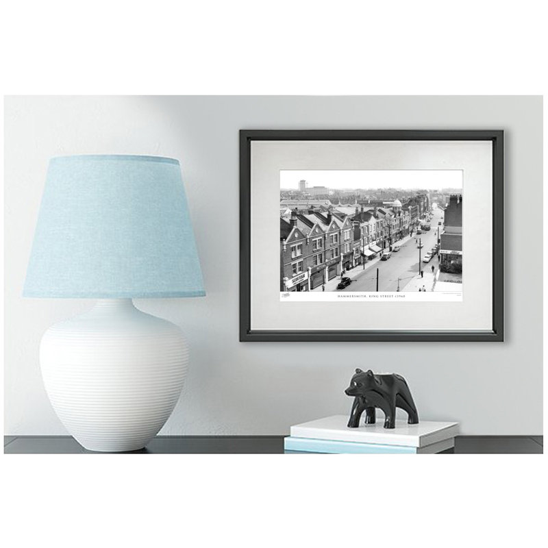 Hammersmith, King Street C1960 by Francis Frith - Single Picture Frame Print, 60cm H x 80cm W x 2.3cm D