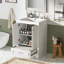 Meuble-lavabo autoportant moderne 24 po avec lavabo en céramique 24 po-271368950