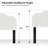 Vertical Channel Tufting Upholstered Adjustable Headboard-316146643-316146641