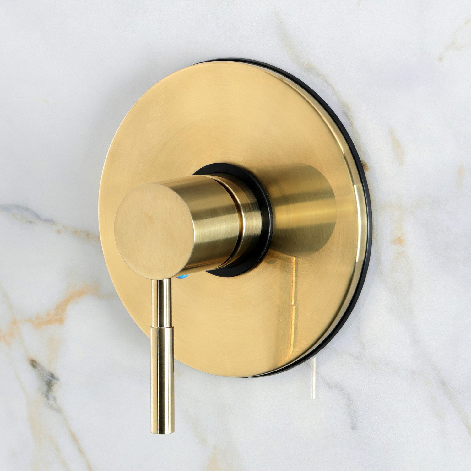 Kingston Brass Concord Single-Handle Pressure Balanced Shower Faucet, Brushed Brass