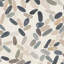 Nature Oval Raja Blend Pebble Mosaic Tile-1010604737