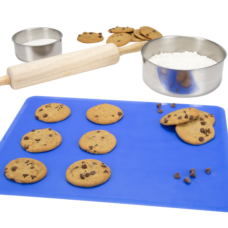 Non-Stick 18 Piece Silicone Bakeware Set, Blue