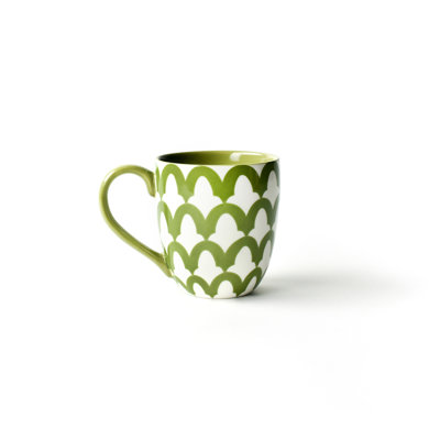 Olive Arabesque Mug