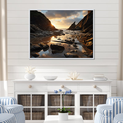 " Beach Photo Seaside Reflections XIII "