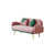 Velours rose clair est en rupture de stock