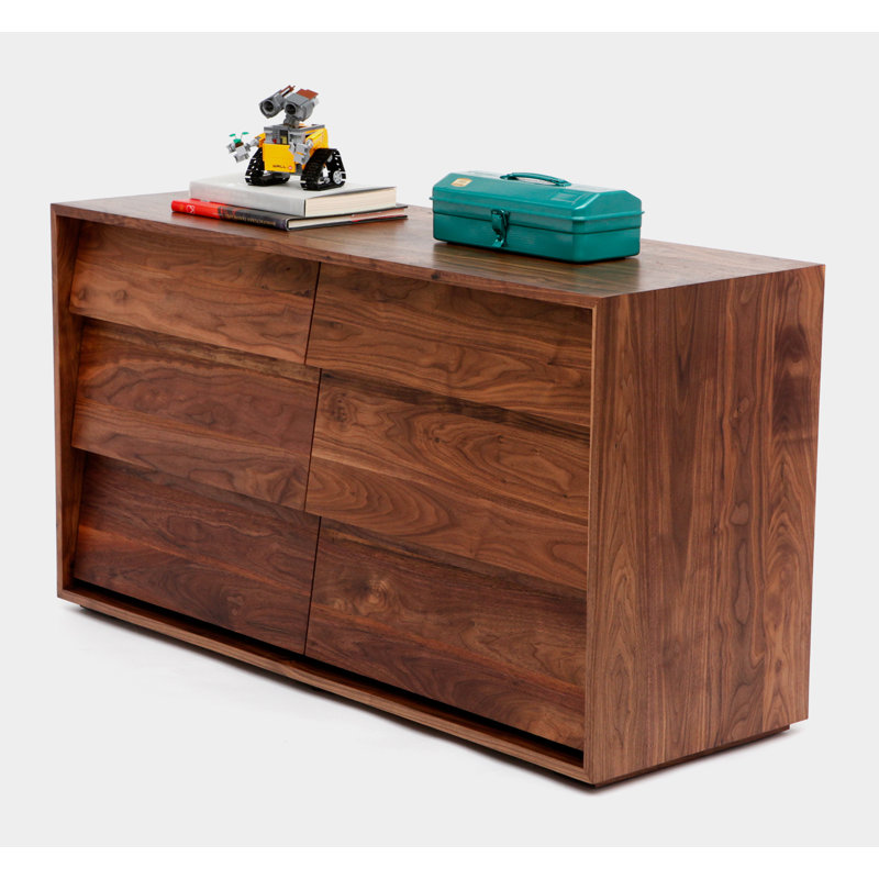 Oliver 6 - Drawer Solid Wood Dresser