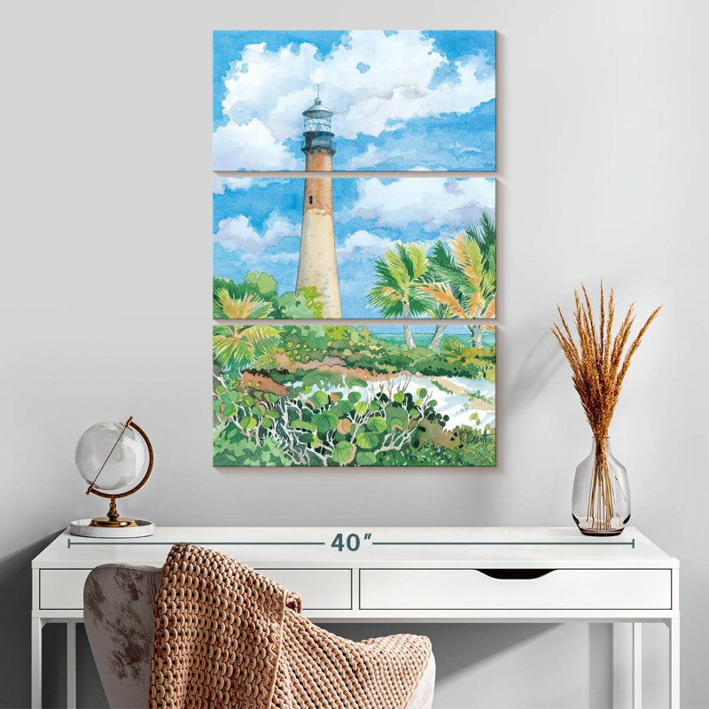 Phare d'Aletra, Cap, Floride, H 32 po x l 20 po